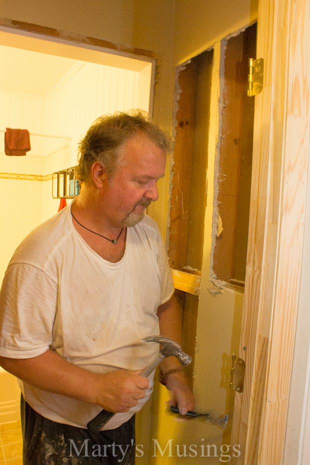 A man standing in a room