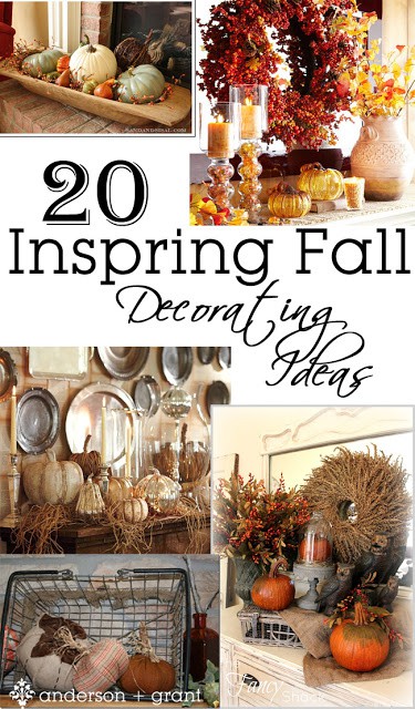 20 Inspiring Fall Decorating Ideas from anderson and grant