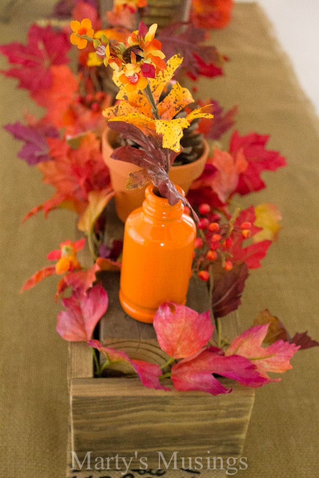 A bouquet of flowers in a vase on a table