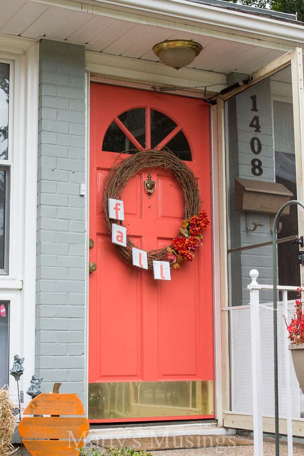 The door of a house