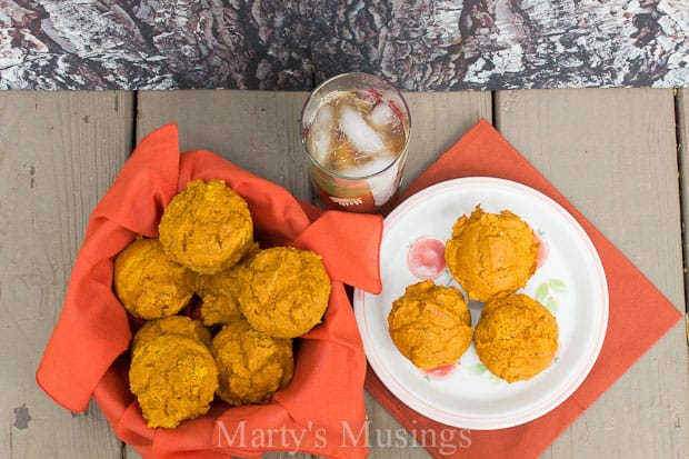 A must have recipe, these easy pumpkin muffins are made from a cake mix, canned pumpkin and spices. Perfect for school, parties and celebrating fall!
