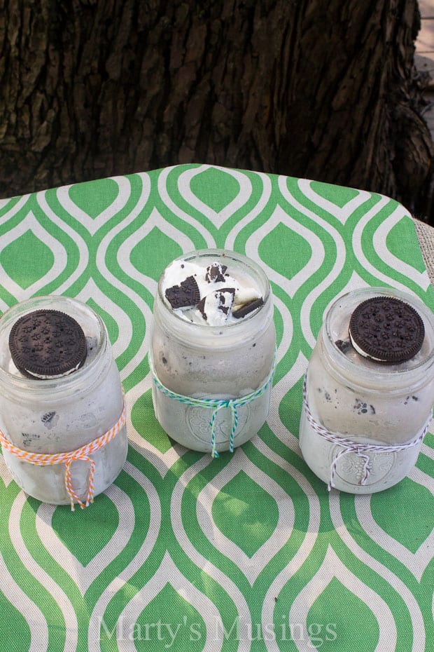 Homemade Oreo Ice Cream from Marty's Musings