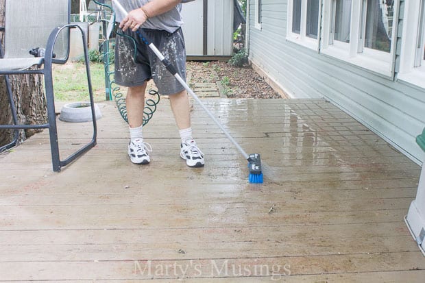 How to Clean a Patio or Deck