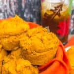 A close up of food, with Pumpkin and Muffin