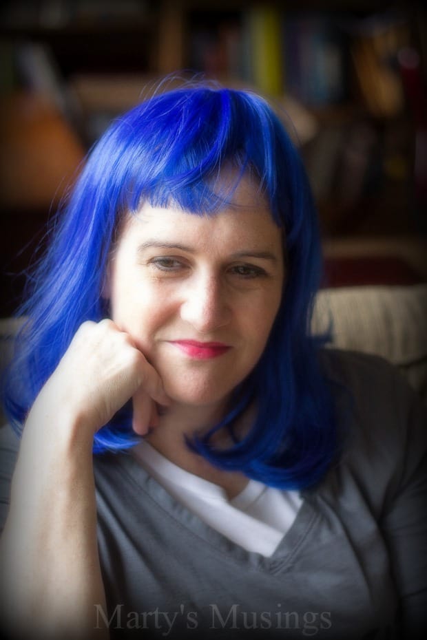 Clever Girls Collective Blue Wig Project