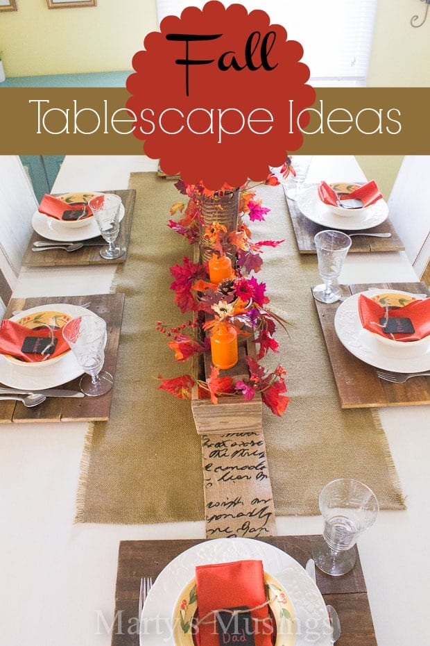 Fall Tablescape Ideas