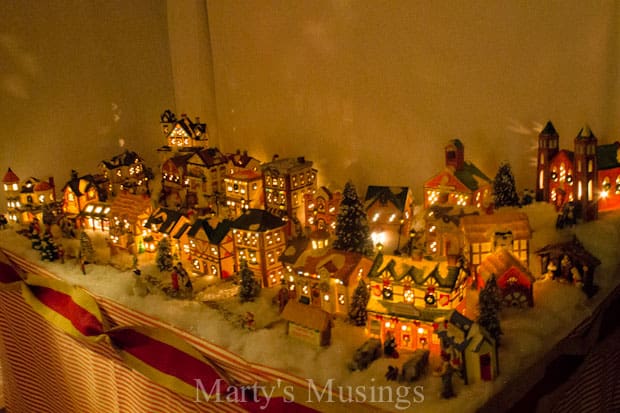 Multi-Level Christmas Village