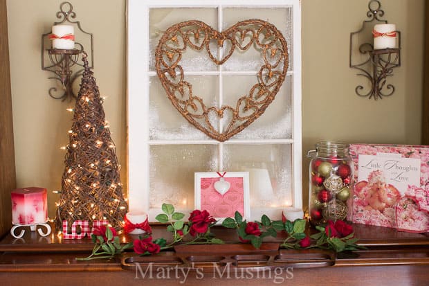 Valentine Decor for the Home - Marty's Musings