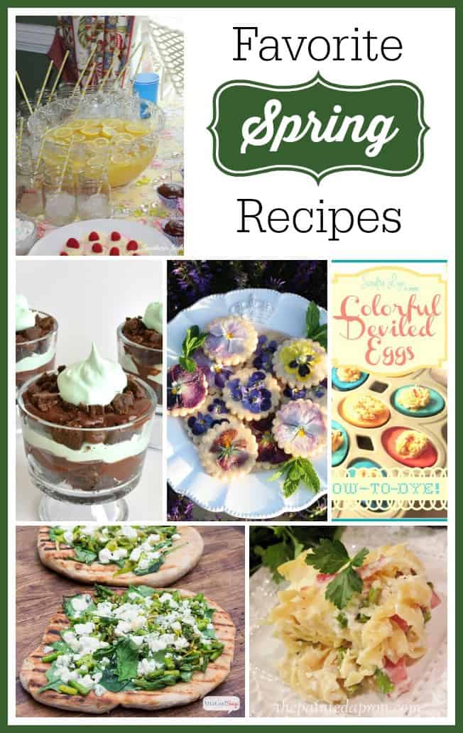 Favorite Spring Recipes - Marty's Musings