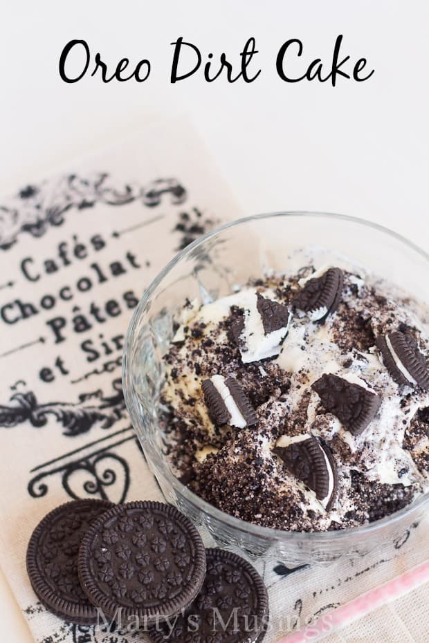 Oreo Dirt Cake - Marty's Musings