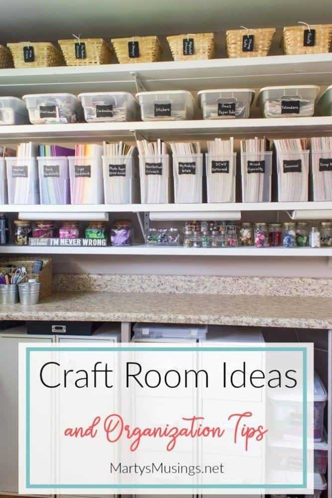 Craft Room Organization Inspiration