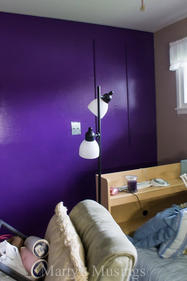 Accent Wall Colors Behr Perpetual Purple - Marty's Musings