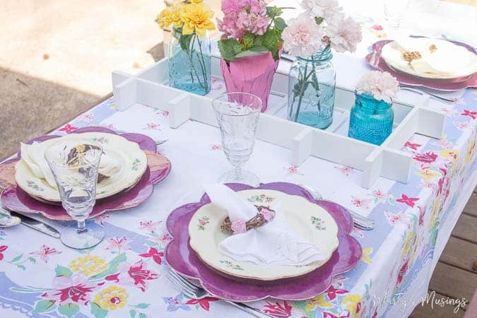 A piece of cake sitting on top of a picnic table