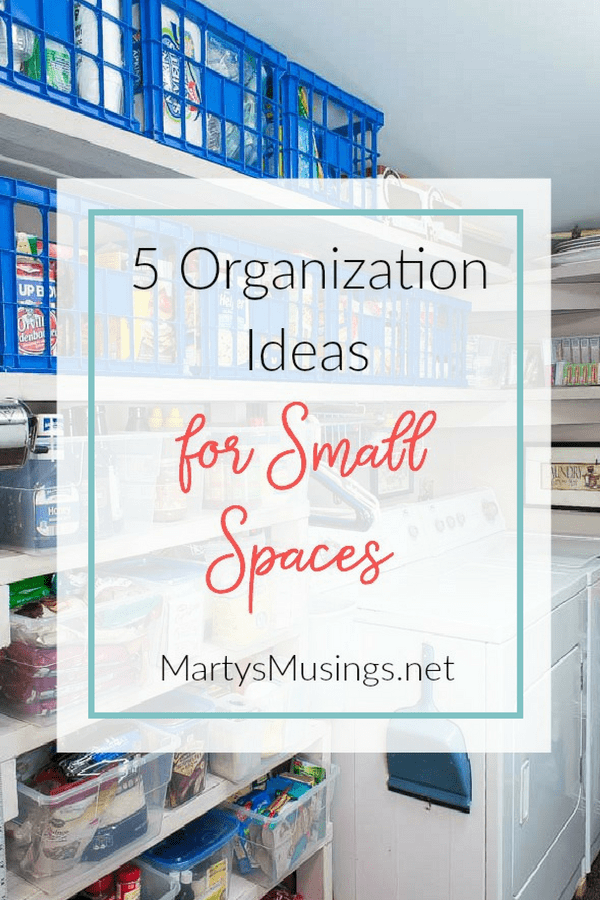 7 Small Space Organization Ideas - Pine and Prospect Home