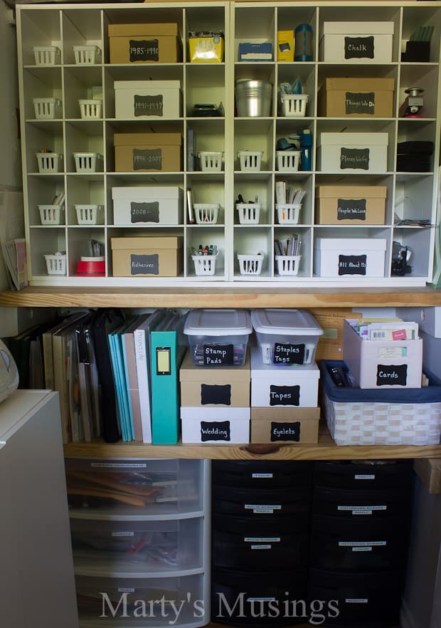 Organization Ideas for Small Spaces - Marty's Musings