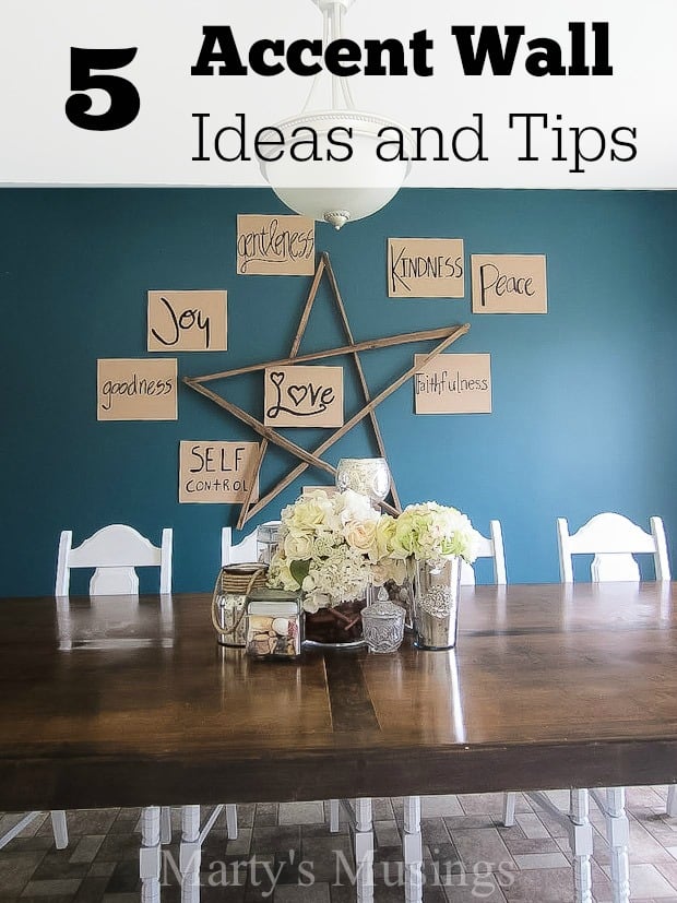 5 Accent Wall Ideas and Tips - Marty's Musings