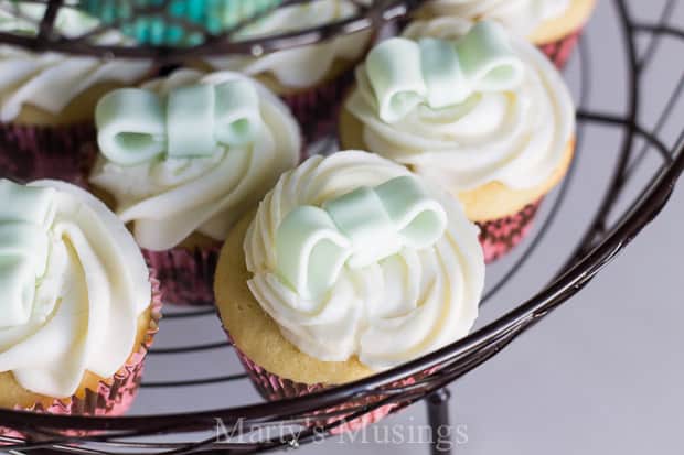 A cake with a dessert on a plate, with Party and Birthday