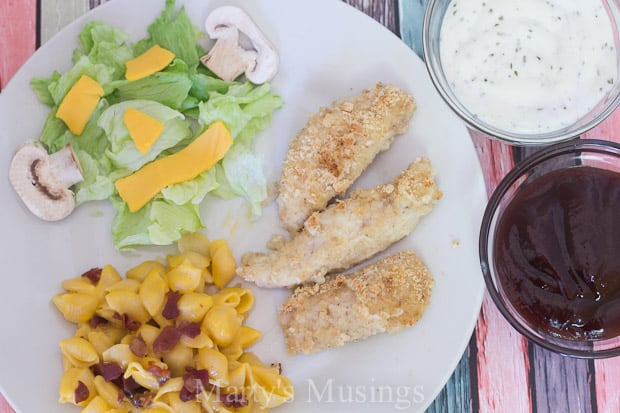 Simple Dinners with Baked Chicken Fingers
