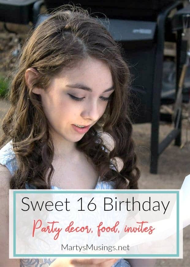 sweet 16 Birthday party ideas