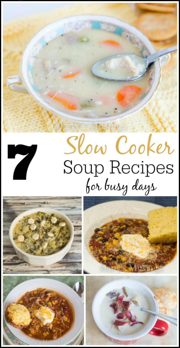 7 Slow Cooker Soup Recipes - Marty's Musings