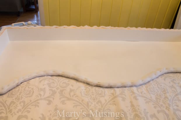 How To Make A No Sew Fabric Window Valance Cornice