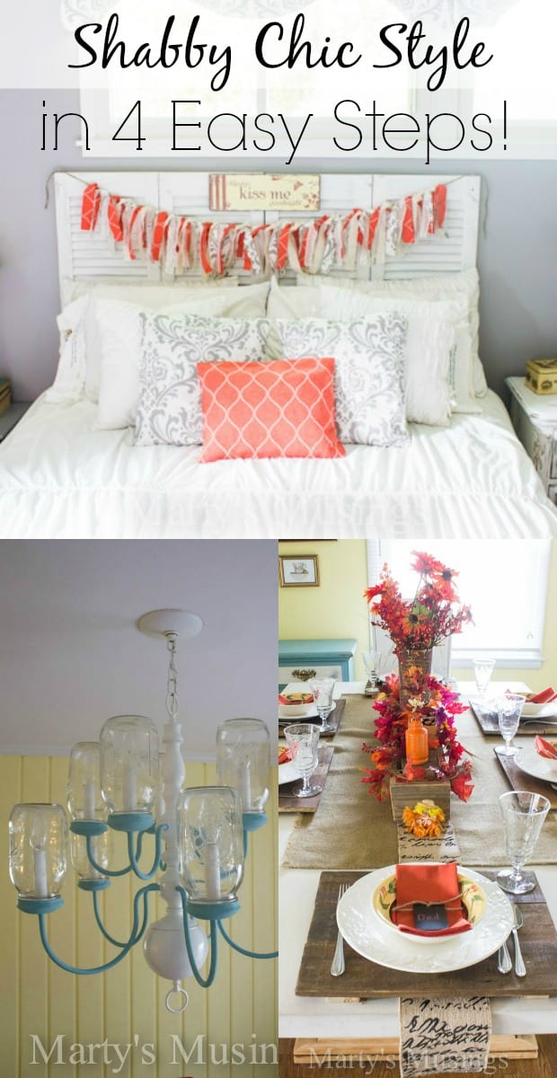 The Shabby Chic Style in Four Easy Steps