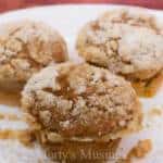 A plate of food, with Muffin and Streusel