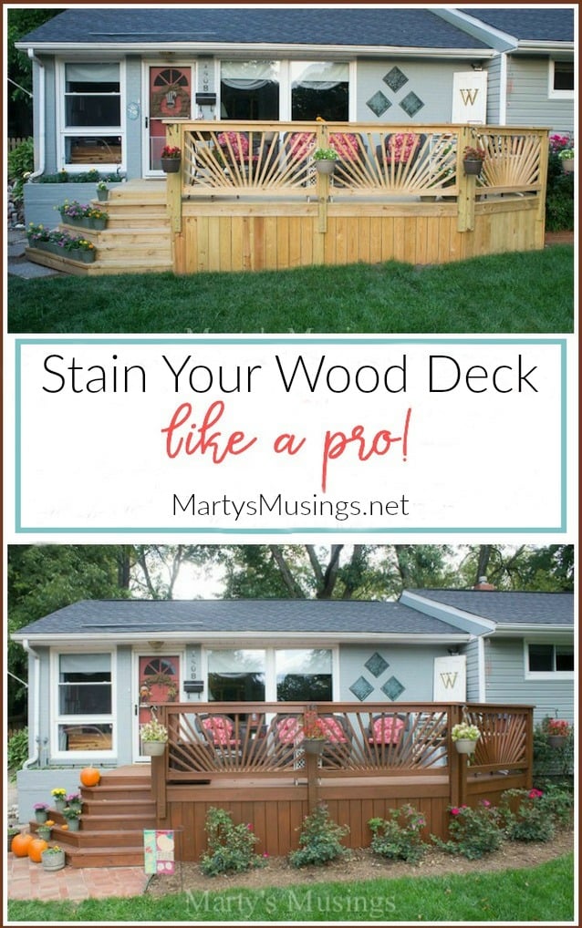 Even an ordinary homeowner can stain your wood deck with these practical tips and product recommendations from a professional painting contractor.