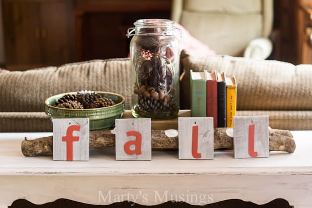 Easy Fall Vignette