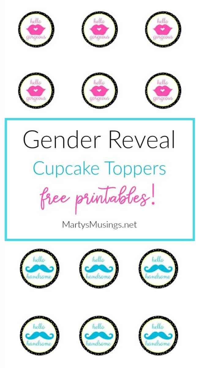 All the details and practical tips on throwing a precious baby gender reveal party. Includes FREE PRINTABLES with ideas for food, decor and reveal.
