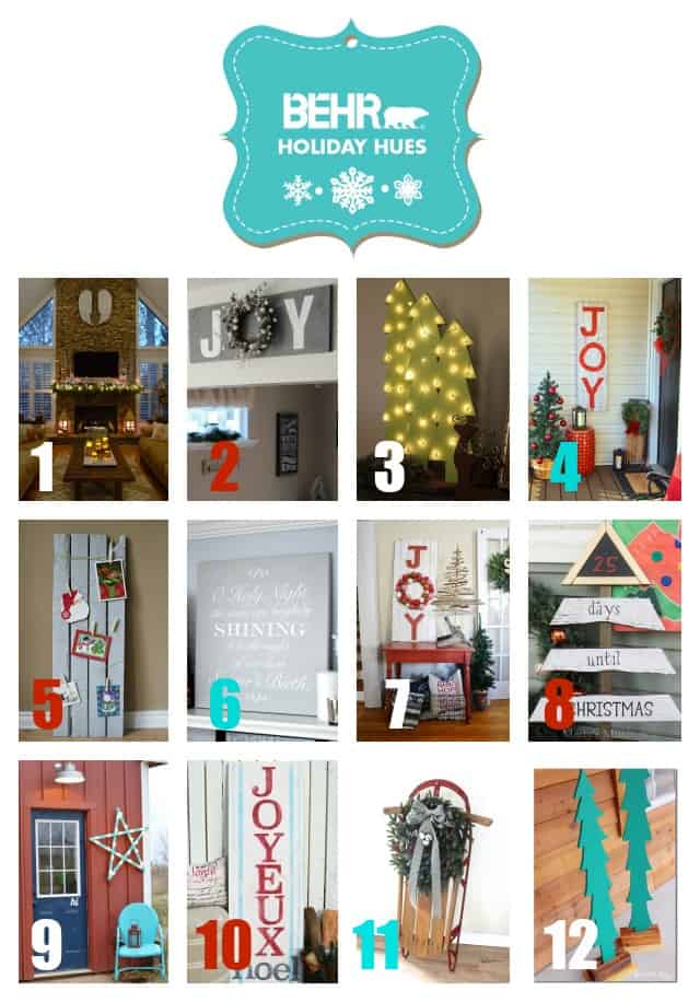 Behr Paint Holiday Hues Blog Hop - Marty's Musings