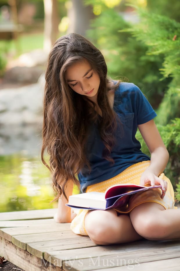 A person sitting on a bench