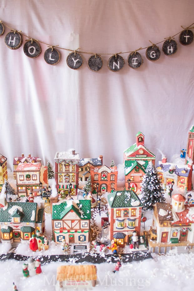 Creating a Christmas Village - A Home Crafter