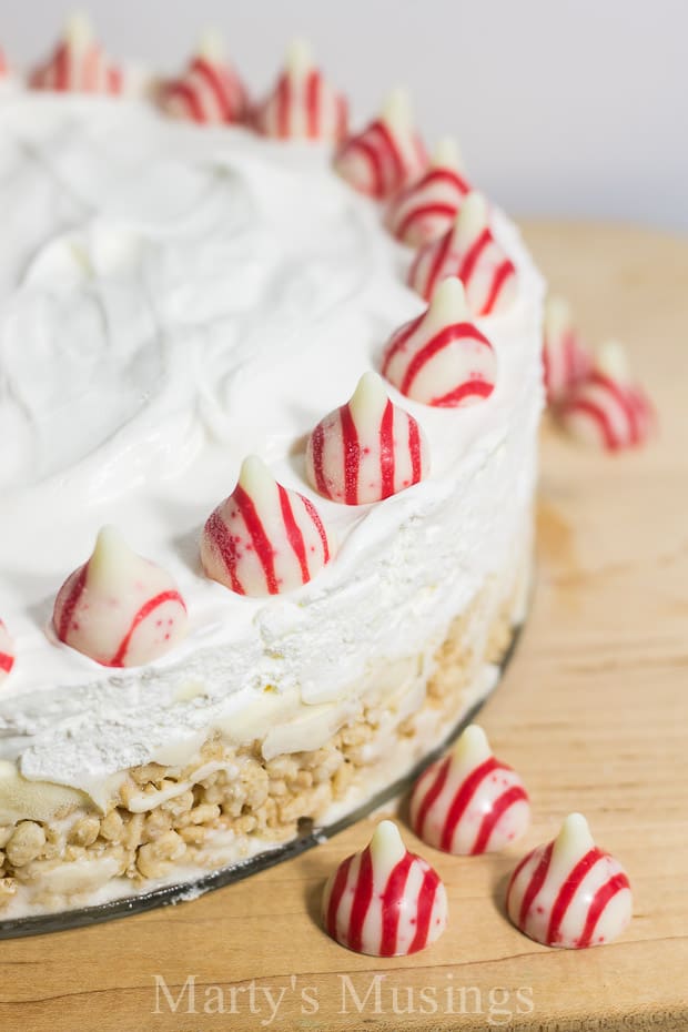 Easy Ice Cream Cake with Rice Krispies - Marty's Musings