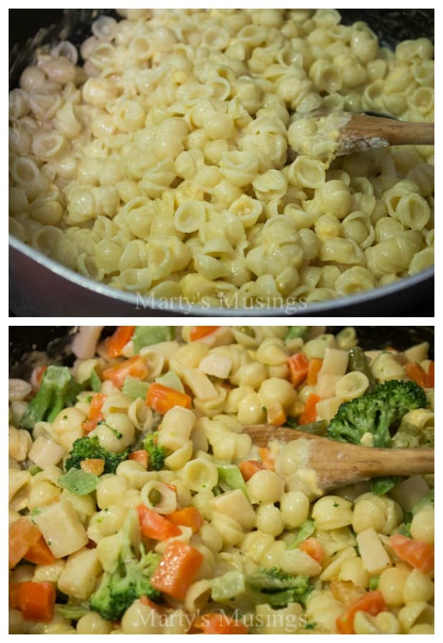 A bowl of rice and vegetables