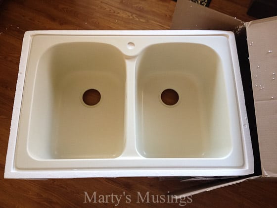 How to Install a Kitchen Sink - Marty's Musings