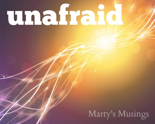 Unafraid - Word for 2015 from Marty's Musings