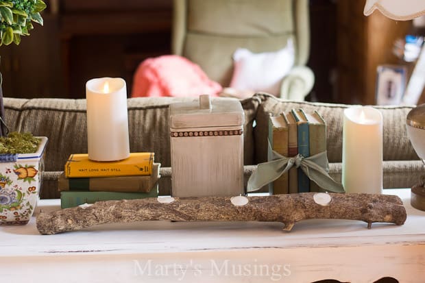 Mixing classic elements with vintage, rustic and shabby chic is easy with these tips from Marty's Musings for something old something new. No expertise necessary, just have fun!