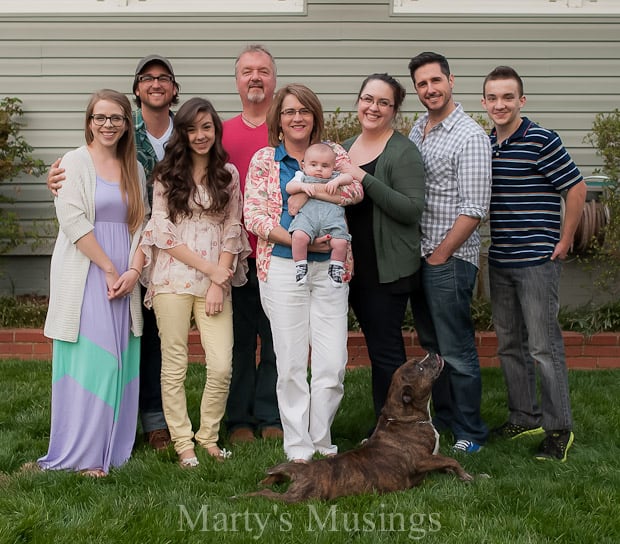 A group of people posing for a photo