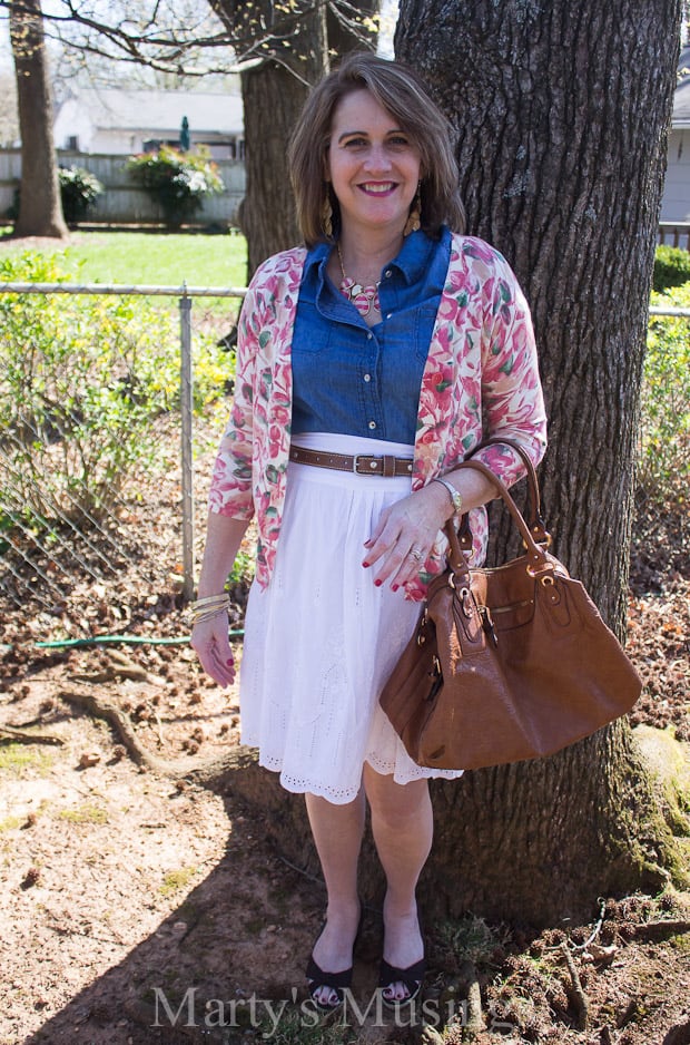 Cissy Padgett wearing a dress