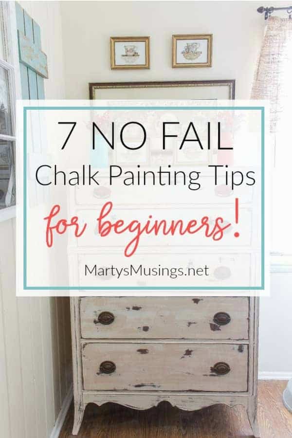 Chalk Painting Tips for Beginners Martys Musings 2