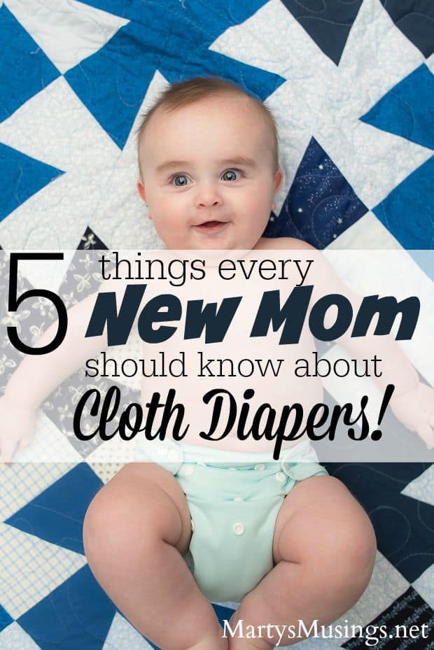 5 Things Every New Mom Should Know About Cloth Diapers