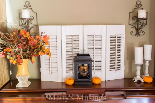 Simple Fall Vignette in No Time!