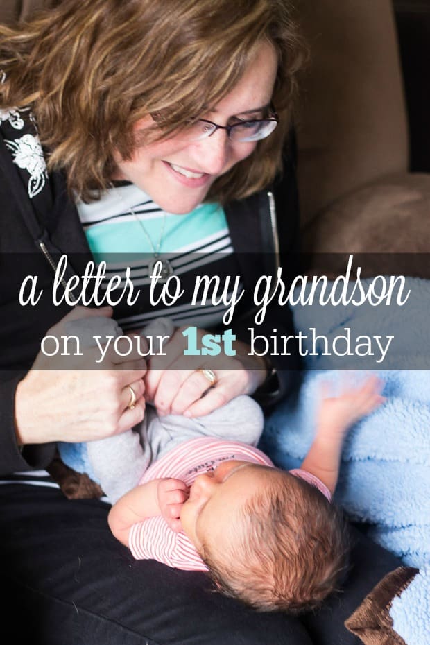 First Birthday Ideas and a Letter from Nana