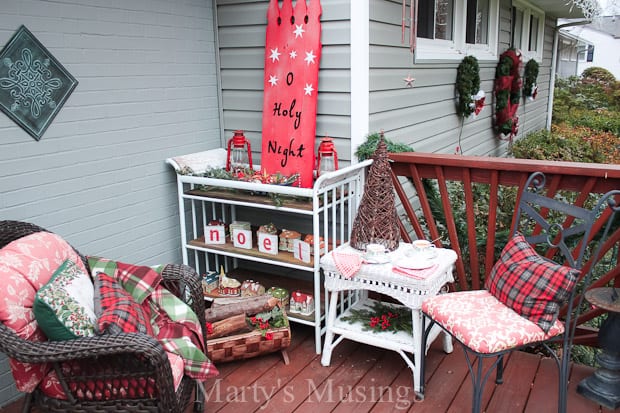 Fence Board O Holy Night Sign