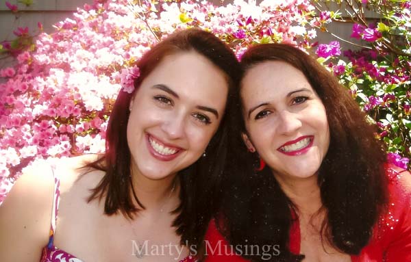 A woman posing for a photo, with Mother's Day