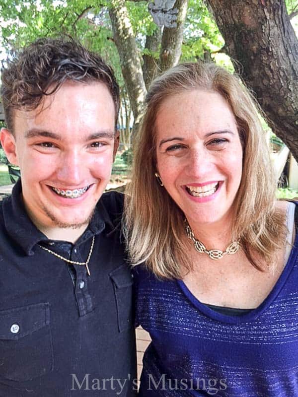 A man and woman posing for a photo