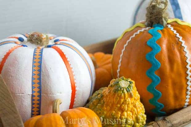 DIY Painted Pumpkin Craft