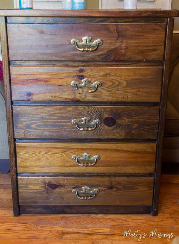 Old wooden dresser