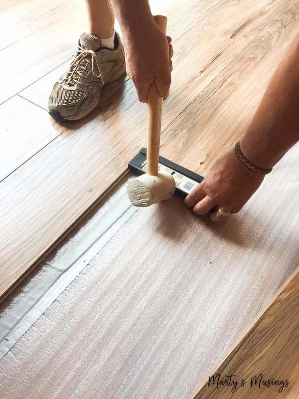 Shoes on a wooden floor